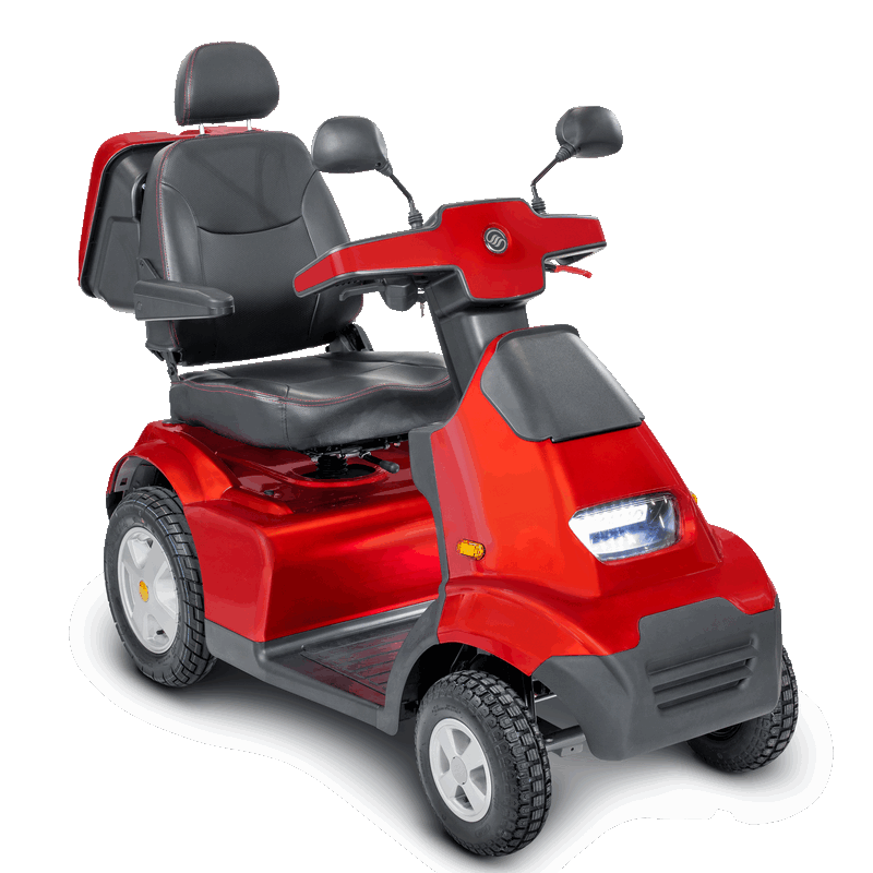 Afikim Afiscooter S4 AT – Heavy-Duty All-Terrain Mobility for Industrial and Institutional Campus Use