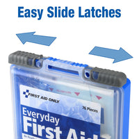First Aid Only 76-Piece Plastic Case Everyday First Aid Kit
