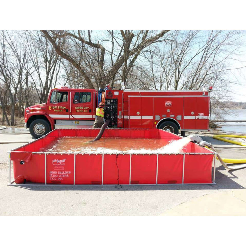 Fol-Da-Tank Portable Folding Frame Water Tank – Double Lane Emergency Water Storage