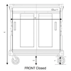Cortech Chuckwagon Delivery Cart, 1000 lbs. Capacity