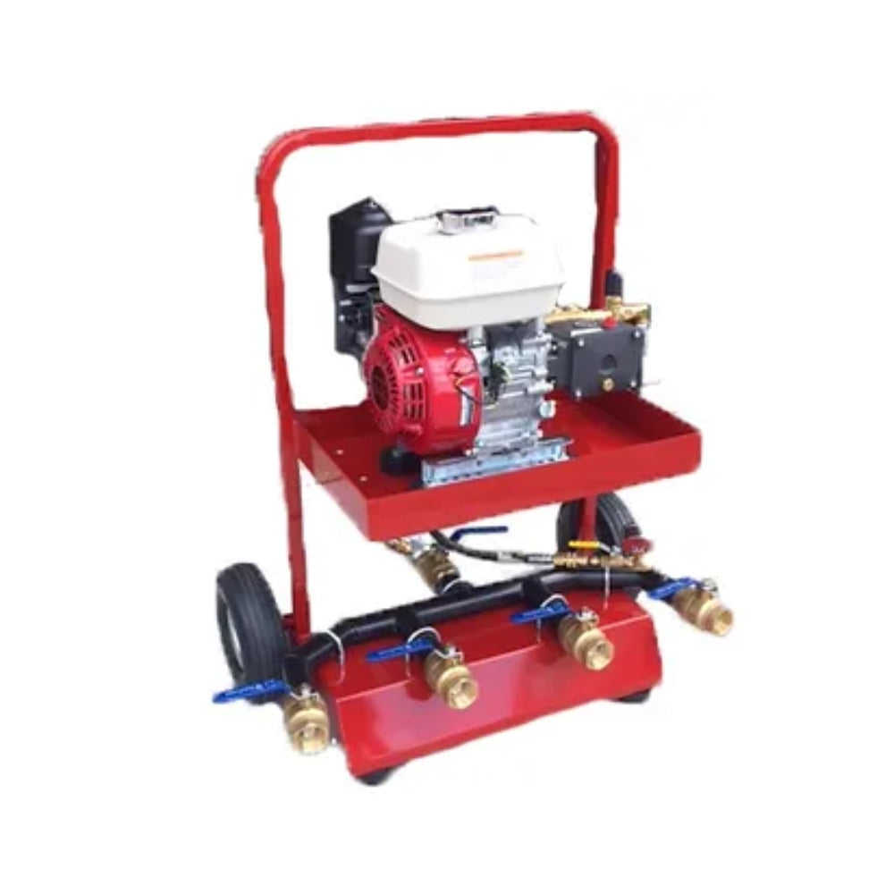 Flame Fighter Gas Hose Testers with Pressure Washer (6 Outlet)