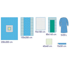 SUBMED Sterile C-Section Delivery Kit