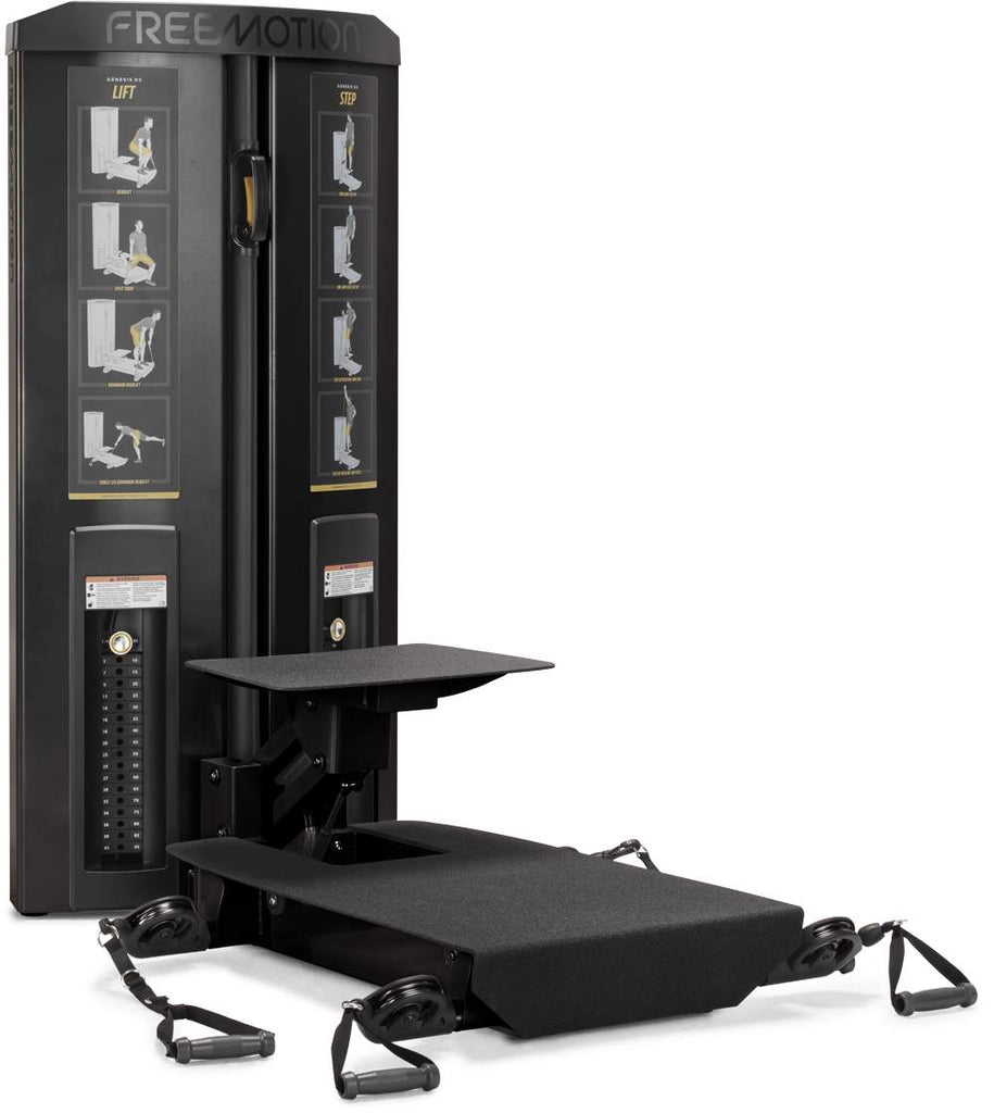 Freemotion Genesis DS Lift / Step – Dual-Station Cable Strength and Step Trainer