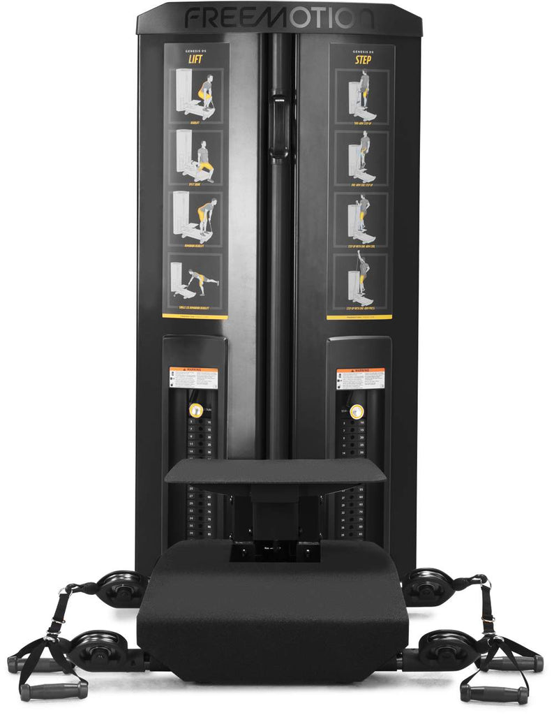 Freemotion Genesis DS Lift / Step – Dual-Station Cable Strength and Step Trainer