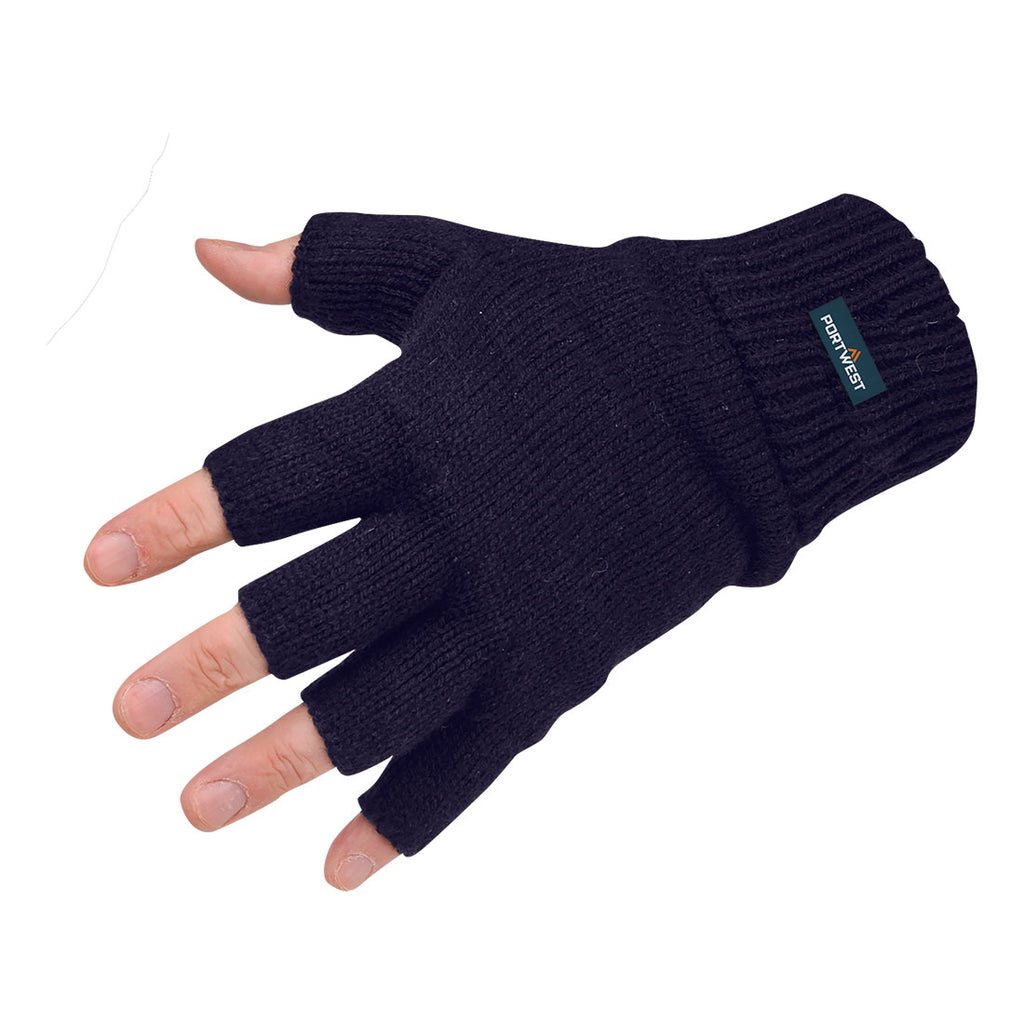 Portwest GL14 Insulated Fingerless Knit Glove