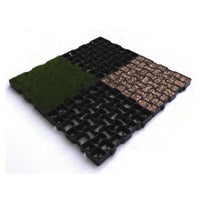 Checkers GeoGrid® Ground Grid Cellular System for Landscaping Stabilization and Erosion Control, 25 Ton Load Capacity
