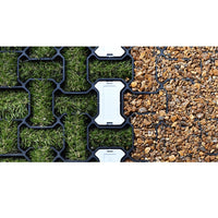 Checkers GeoGrid® Ground Grid Cellular System for Landscaping Stabilization and Erosion Control, 25 Ton Load Capacity