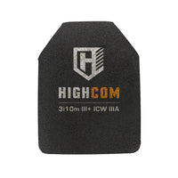 HighCom Guardian 3I10M Level III+ Multi-Curve Ultra-Lightweight PE Armor Plate – High-Mobility Special Threat Defense