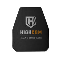HighCom Guardian 4SAS7 Level IV Stand Alone Hard Armor Plate - Armor-Piercing Rifle Protection