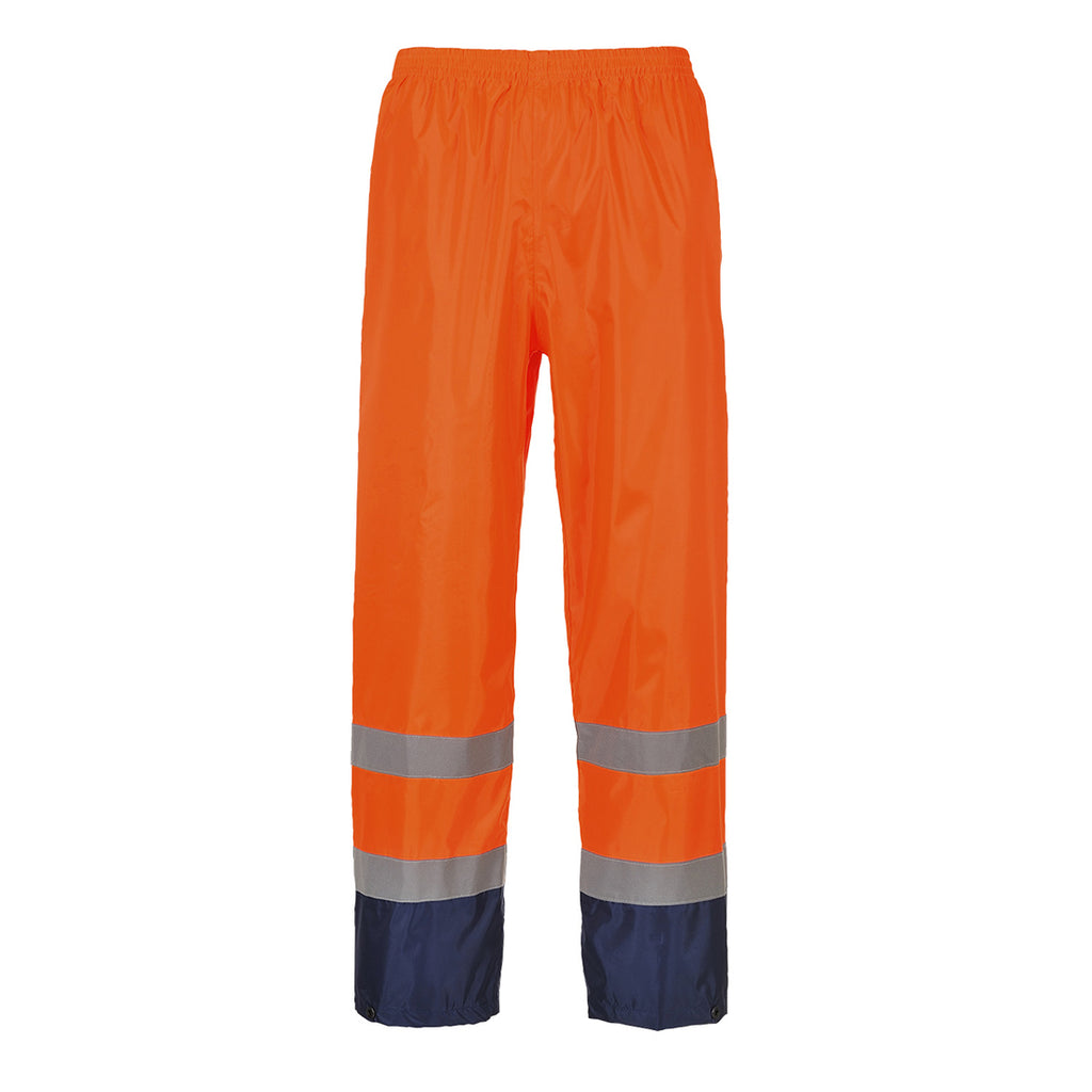 Portwest H444 Hi-Vis Contrast Classic Rain Trousers