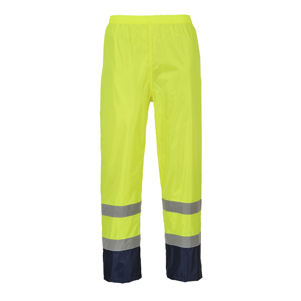 Portwest H444 Hi-Vis Contrast Classic Rain Trousers