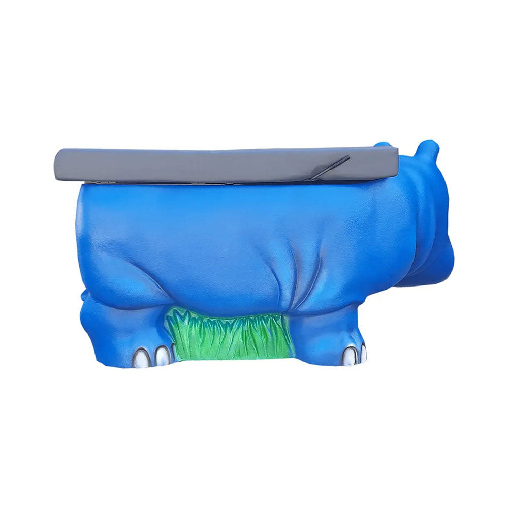 Pedia Pals ZooPals Hippo Pediatric Exam Table | Built-In Storage & Gas-Spring Backrest