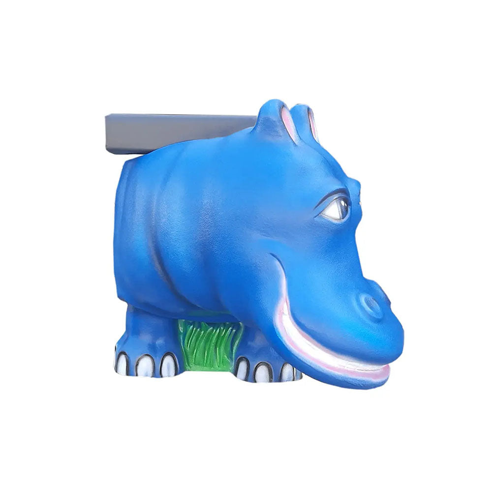Pedia Pals ZooPals Hippo Pediatric Exam Table | Built-In Storage & Gas-Spring Backrest