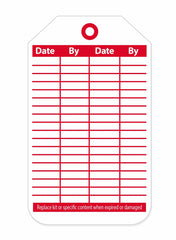 Cubix Safety Bleeding Control Inspection Documentation Tag