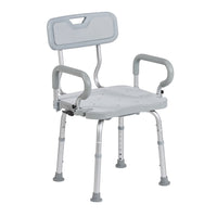 Drive Medical PreserveTech 360 Degrees Swivel Adjustable Height Bath Chair