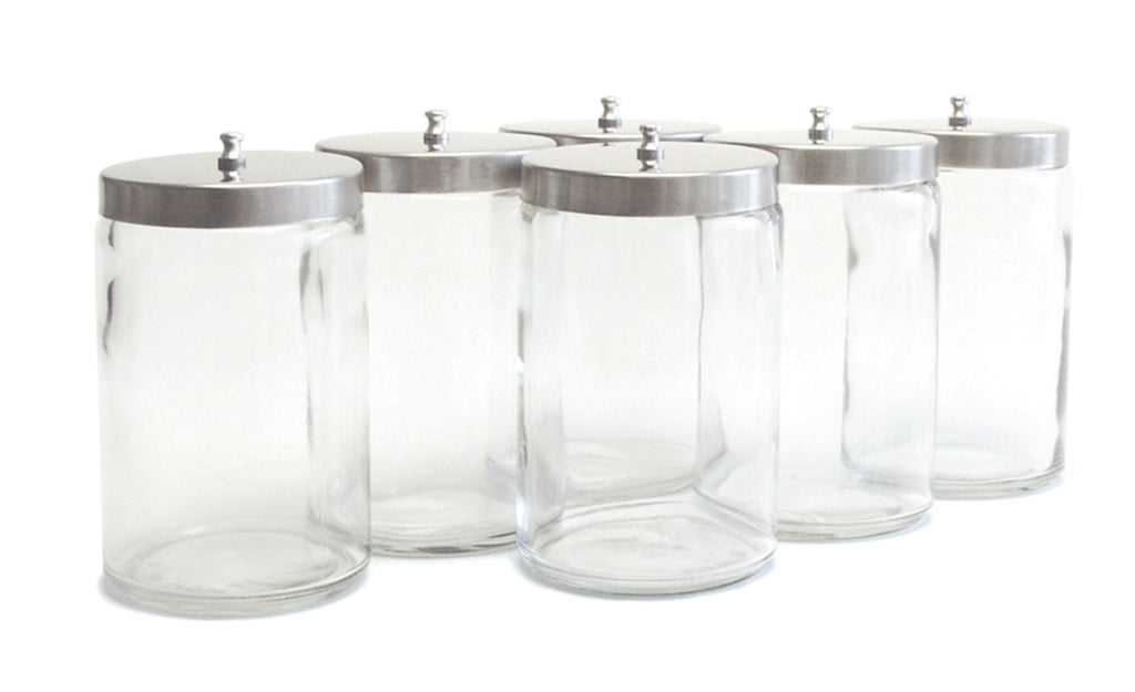 Graham Field 3458 Unlabeled Flint Glass Sundry Jars