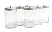 Graham Field 3458 Unlabeled Flint Glass Sundry Jars