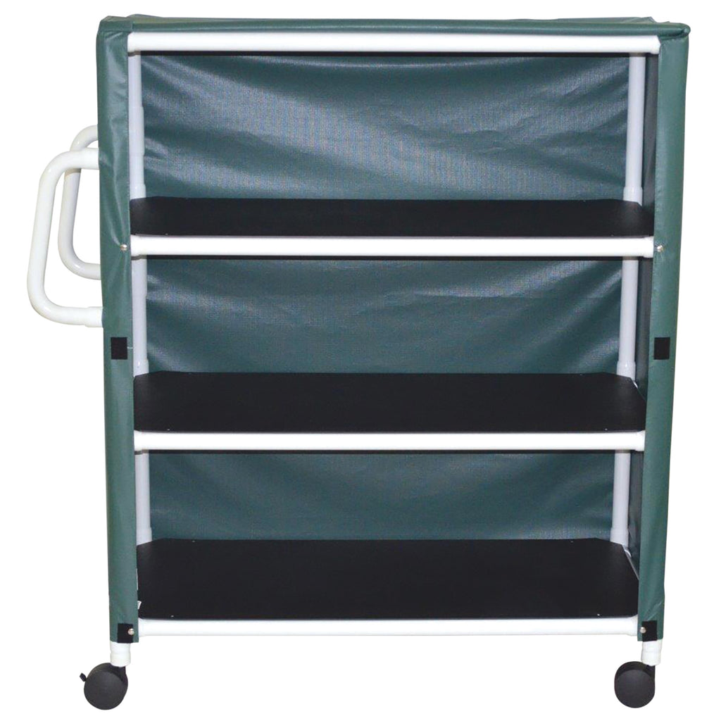 Graham Field 8526 PVC Linen Cart With Cover
