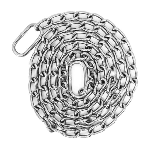Jorgensen Labs 60-Inch Plated OB Chain for High-Leverage Veterinary Obstetric Traction