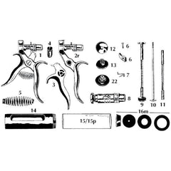 Jorgensen Labs Hauptner Syringe Parts