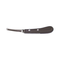 Jorgensen Labs Hauptner Hoof Knife (Left-Handed) | Professional German Steel Trimming Tool