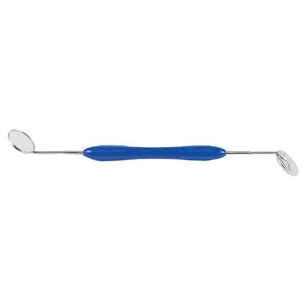 Jorgensen Labs Double-Ended Dental Mirror | Silicone Grip Diagnostic Tool for Veterinary Oral Exams
