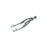 Jorgensen Labs Stainless Steel Eyelid Retractor for Veterinary Ophthalmic Surgery