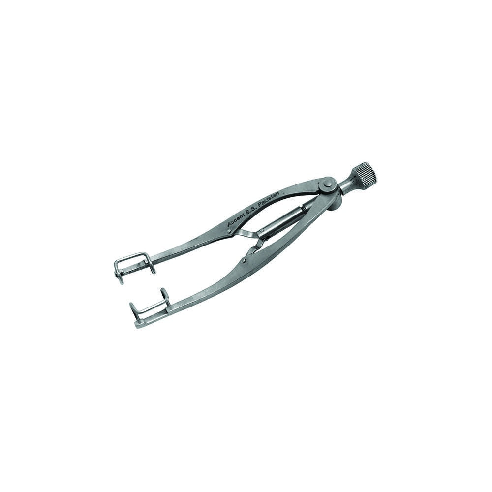 Jorgensen Labs Stainless Steel Eyelid Retractor for Veterinary Ophthalmic Surgery
