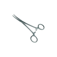 Jorgensen Labs German Stainless Steel Curved Kelly Forceps 5.5"