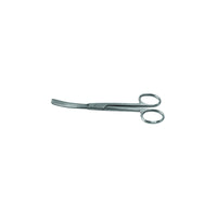 Jorgensen Labs German Stainless Steel Curved Blunt/Blunt Surgical Scissors