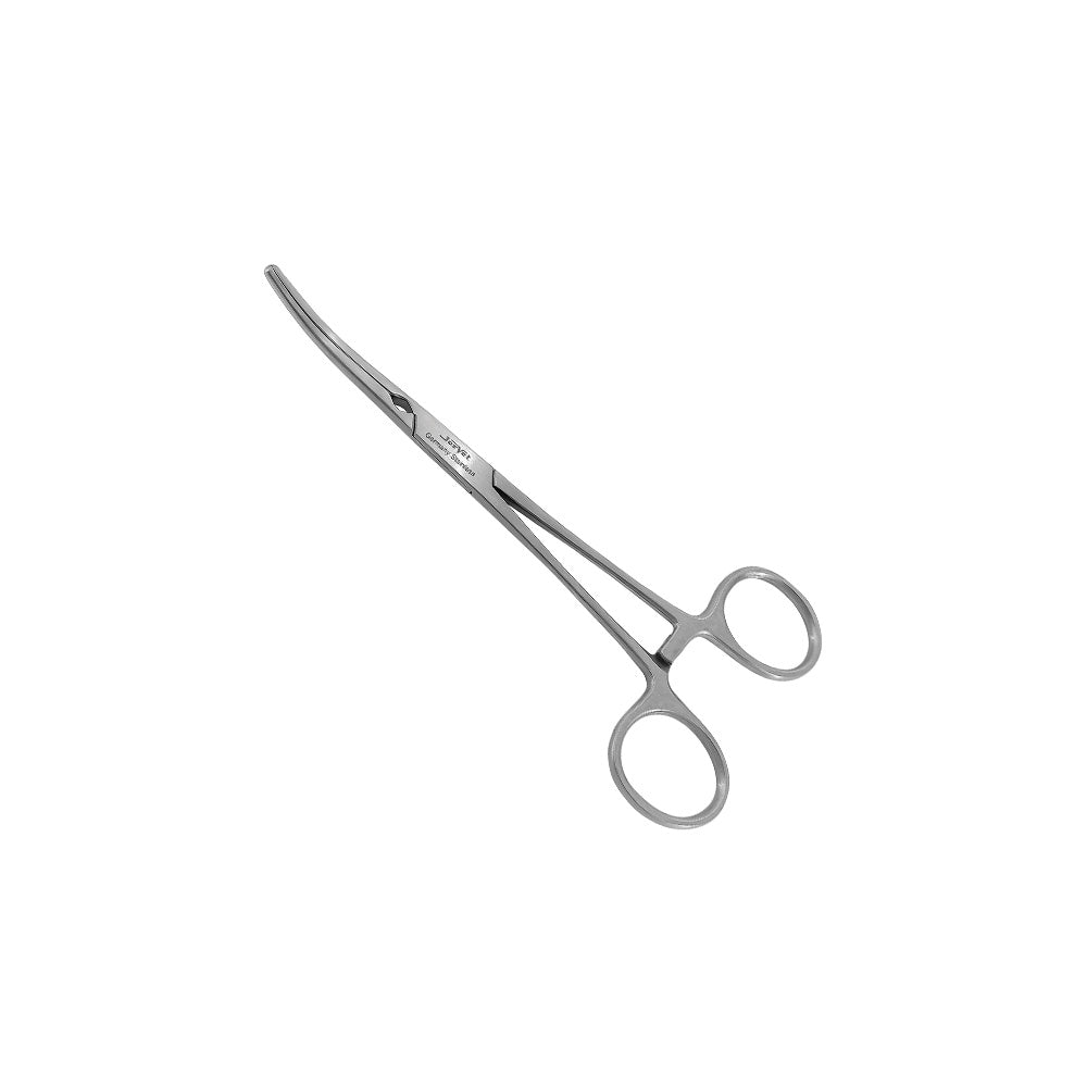 Jorgensen Labs Rochester Carmalt Forceps German Stainless Steel Curved 6-1/4"