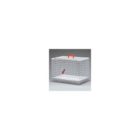 Jorgensen Labs Feline Transport Basket - Secure Top-Loading Veterinary Carrier