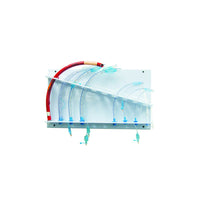Jorgensen Labs Endotube Rack Wall Mount Bracket for Professional Clinical Organization