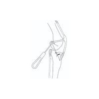 Jorgensen Labs Small Eyed Graft Passer for Veterinary Surgical Precision