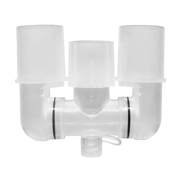 Jorgensen Labs Wye Anesthesia Hose Swivel Connector
