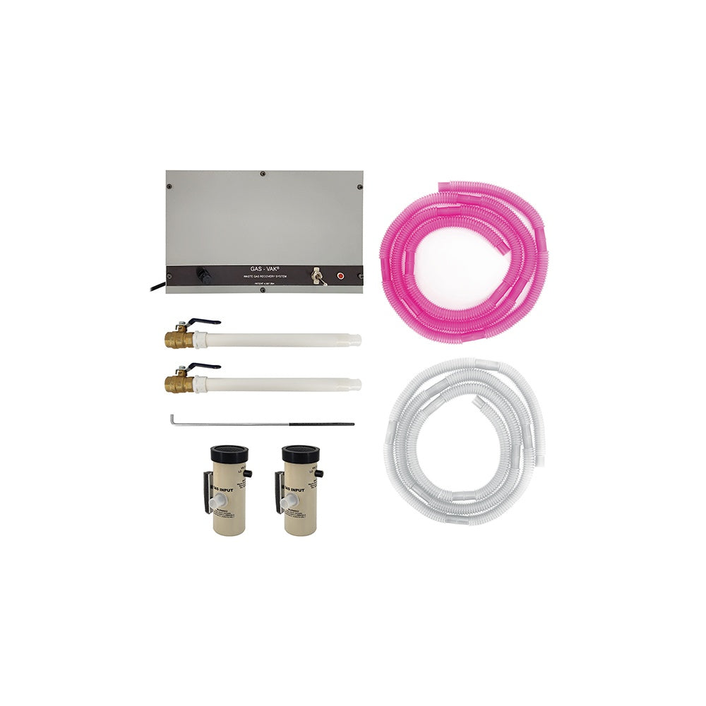 Jorgensen Labs Gas-Vak Multi-Station Scavenging Accessories for Anesthesia Waste Gas Management