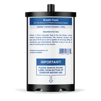 Jorgensen Labs J0304M Breath Fresh Anesthesia Gas Filter & Accessories, Breath Fresh Canister 800g