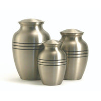 Jorgensen Labs Classic Pewter Urn Medium - Professional Veterinary Memorial Solution