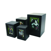 Jorgensen Labs Finish MDF Photo Box Urn – A Timeless Tribute for Your Cherished Companion