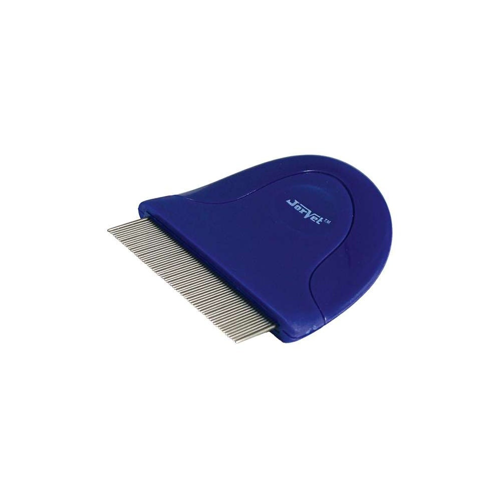 Jorgensen Labs Deluxe Flea Comb for Professional Veterinary Parasite Removal