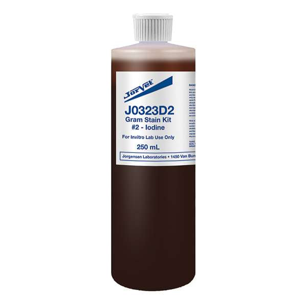Jorgensen Labs J0323D2 Gram's Iodine Stain