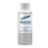 Jorgensen Labs 1% Sulfuric Acid Solution for Laboratory Diagnostics