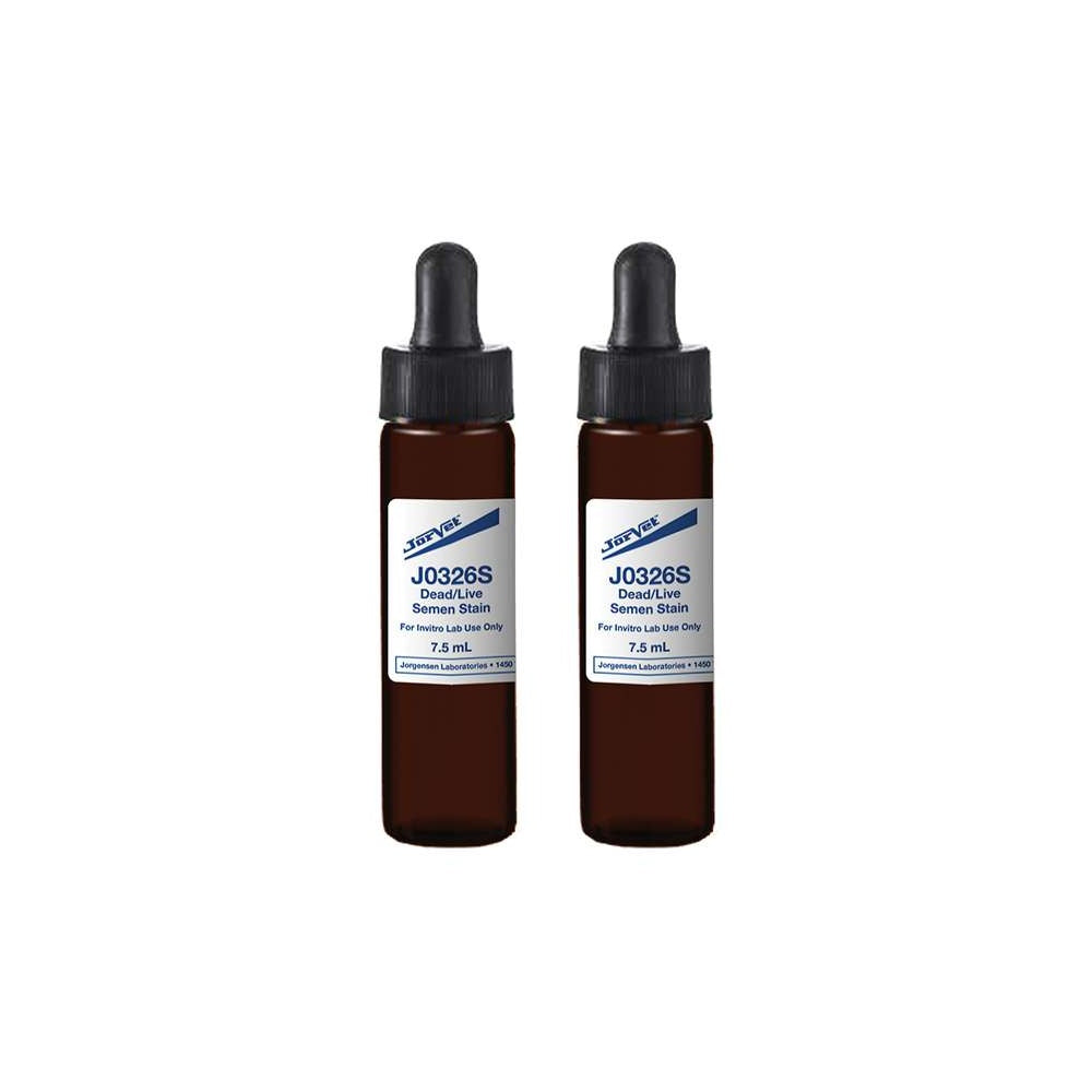 Jorgensen Labs Live-Dead Semen Stain for Veterinary Sperm Morphology and Viability Analysis