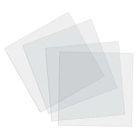 Jorgensen Labs Plastic Microscope Cover Slips - Durable Lab Specimen Protection