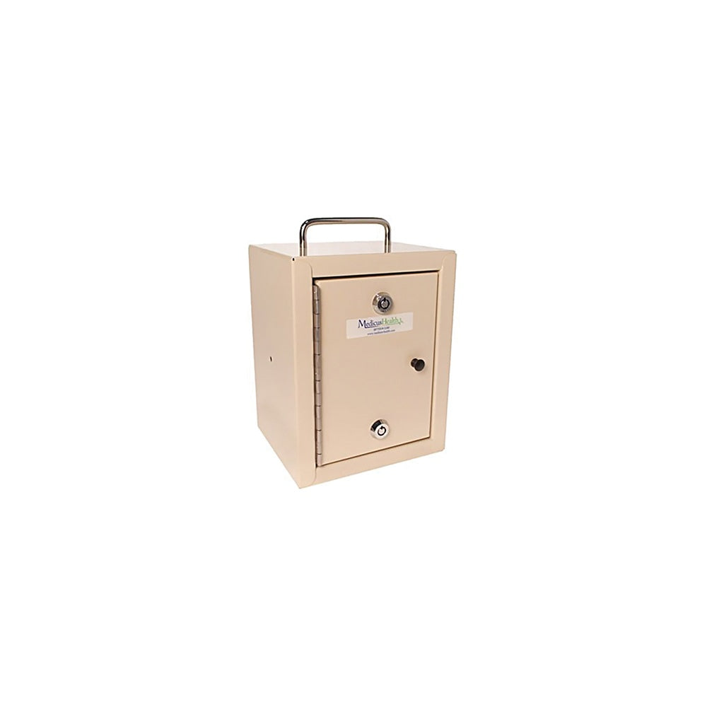 Jorgensen Labs Small Narcotics Cabinet with Dual Lock Security