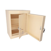 Jorgensen Labs J0367DK Narcotics Cabinet – Double Door, Double Key Lock