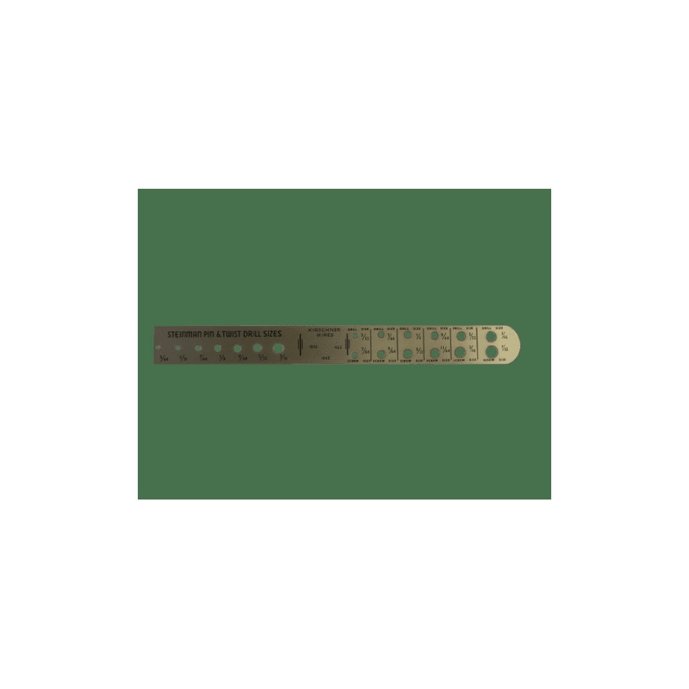 Jorgensen Labs Orthopedic Punched Hole Gauge for Surgical Screw Measurement