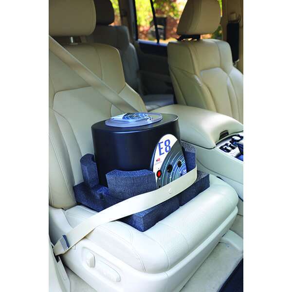 Jorgensen Labs USA Portafuge Variable Speed with Timer, Car Seat and Car Cord – On-the-Go Portable Centrifuge for Mobile Veterinary Field Care