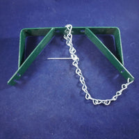 Jorgensen Labs Cylinder Wall Bracket with Safety Chain
