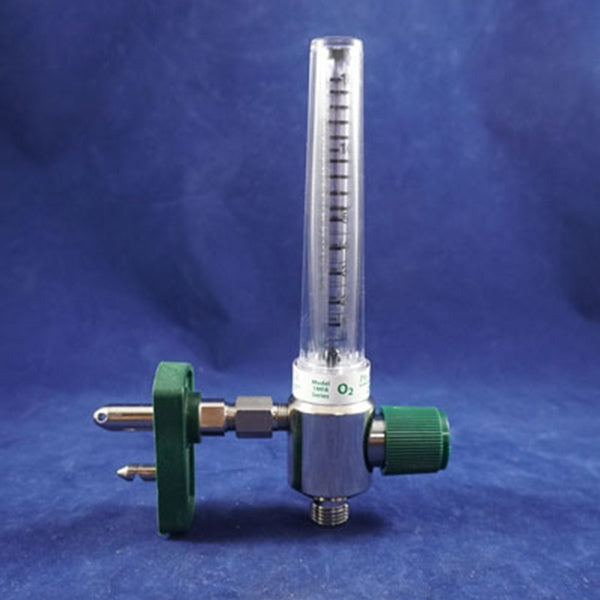 Jorgensen Labs 0-15 LPM Oxygen Flowmeter with Male DISS Connection